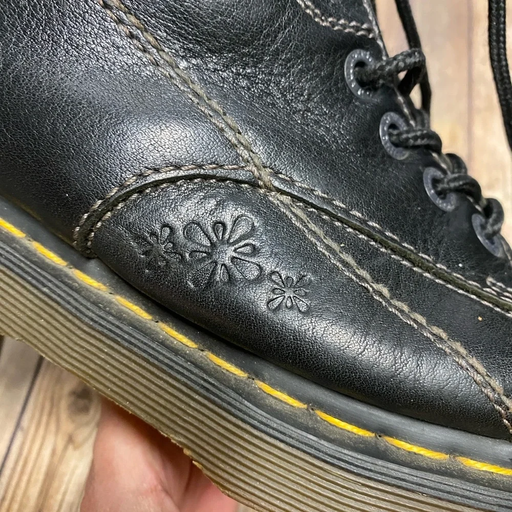 Rare! Dr. Martens Vintage #12278 Daisy Wingtip 90s Boots Women's Size 9/41 Y2K - Picture 7 of 9